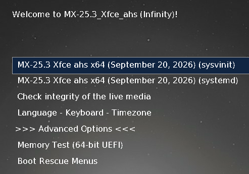 用 MX Linux 制作可保存数据的外置 U 盘系统